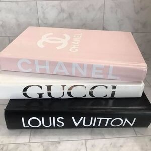 Chanel, Gucci, Louis Vuitton Decorative Books